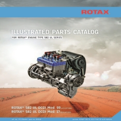 Rotax Engine Type 582 UL Series Illustrated Parts Catalog 899148