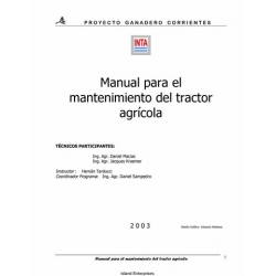 Inta Manual para el mantenimiento del tractor agrícola 2003