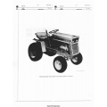 International Cub Cadet 125 Hydrostatic Tractor Parts Manual