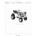 International Cub Cadet 126 Tractor Parts Manual
