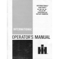 International Cub Cadet 86, 108, 128, 129 149 & 169 Tractors and Rotary Mowers Operator's Manual
