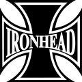 Ironhead Iron Cross Helmet/Tank Decals/Stickers 3"x3"