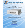 Jupiter Avionics JA37-001 Aural Message Generator-3 Channel  Installation and Operating Manual