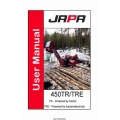 JAPA 450TR/TRE Power by Tractor/Electricity User Manual