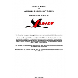 Jabiru 2200 & 3300 Aircraft Engines Overhaul Manual 2011