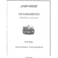 John Deere 110 & 112 Lawn & Garden Tractors K161S & K181S Engines Round Fender Service Manual 1967