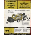 Johnson Loader 10 TC Mower and Loader Assembly, Operating and Service Information