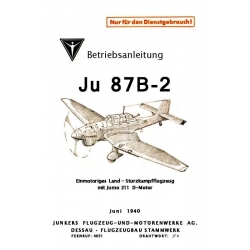 Junkers Ju 87 B-2 Betriebsanleitung