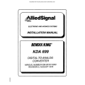 Bendix King KDA 699 Digital to Analog Converter Installation Manual 006-00187-0000