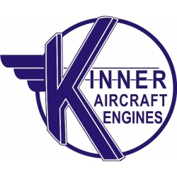 Kinner Aircraft Engine Decal,Sticker!