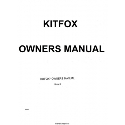 Kitfox Model II Owners Manual 1991