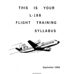 Lockheed L-188 Electra Flight Training Syllabus 1968