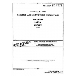 Piper L-21A Erection & Maintenance Instructions 1U-7A-2