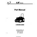 LS Tractor Series C3030/C3040 Part Manual