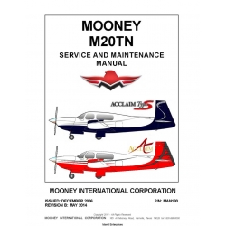 Mooney M20TN Service Maintenance Manual MAN180