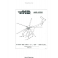 McDonnell Douglas MD 500D Model 369D Rotorcraft Helicopter Flight Manual 1976 - 2007 $9.95