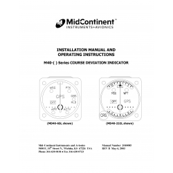 Mid- Continent Installation Manual and Operating Instructions