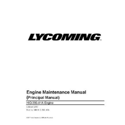 Lycoming HIO-390-A1A Engine Maintenance Manual MM-HIO-390-A1A_v2017