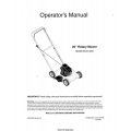 MTD 20" Rotary Mower Model Series 020 Operator's Manual 2004