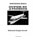 McDonnell Douglas Super 80 Avionics Maintenance Manual $6.95