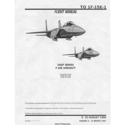 McDonnell F-15E USAF Series Aircraft Flight Manual/POH 1990 - 1991