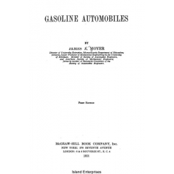 McGraw-Hill Gasoline Automobiles First Edition Manual 1921