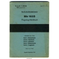 Me 163B Flugzeug Handbuch 1944