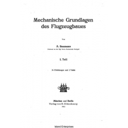 Mecanische Grundlagen des Flugzeugbaues