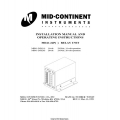 Mid-Continent MD41-24P Relay Unit Installation Manual and Operating Instructions 1999