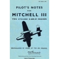 North American B-25 Mitchell III Two Cyclone R-2600-29 Engines Pilot's Notes