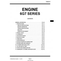 Mitsubishi 6Q7 Series Engine Manual