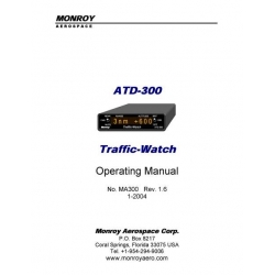 Monroy -ATD-300 Traffic Watch Operating  Manual