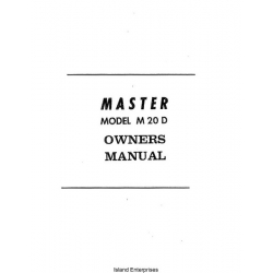 Mooney Master M20 D Owners Manual