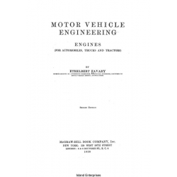 Motor Vehicle Engineering Engines for Automobiles, Trucks and Tractors