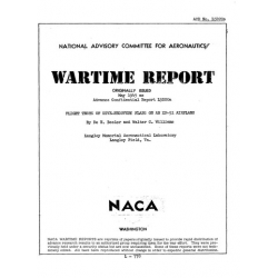 NACA XP-51 Airplane Flight Tests of Dive-Recovery Flaps Wartime Report