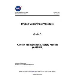 NASA DCP-O-001 Dryden Centerwide Procedure Code O Aircraft Maintenance & Safety Manual
