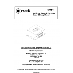 NAT AA38-5xx, -6xx and -7xx Series Installation and Operation Manual 2004