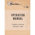 Navion 205 Operation Manual 1950