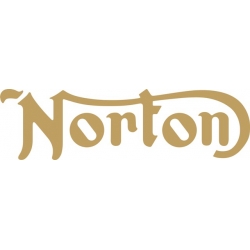 Norton Motorcycle Decals/Vinyl Sticker 5" wide by 1.43" high!