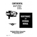 Continental Overhaul Manual O-470 -K, -L & -M