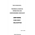 Bell OH-58C Army Model Helicopter Technical Manual Operator & Crewmember Checklist 1978