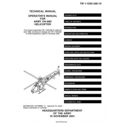 Army OH-58D Helicopter Technical Operator's Manual TM 1-1520-248-10