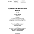 Technify Motors CD-135 / CD-155 OM-02-02 Operation & Maintenance Manual P/N 05-7200-H200223