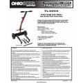 Ohio Steel TL4000 Tractor Lift Professional Grade Parts and Maintenance Manual