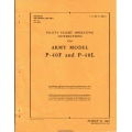 Curtiss P-40F and P-40L Army Model Airplane T.O. 01-25CH-1 Pilot's Flight Operating Instructions