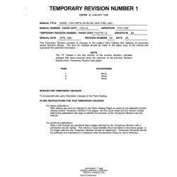 1949 thru cessna 170a 1951 parts catalog temporary revision number enlarge