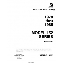 Cessna Model 152 Series Illustrated Parts Catalog (1978 Thru 1985) P692-13
