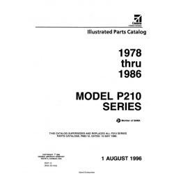 Cessna Model P210 Series Illustrated Parts Catalog ( 1978 Thru 1986) P697-12