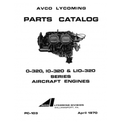 Lycoming Parts Catalog PC-103 O-320, IO-320 & LIO-320