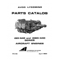 Lycoming Parts Catalog PC-116-3 IGO-540 and IGSO-540